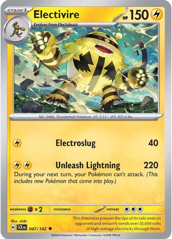 Electivire (047/142) [Scarlet & Violet: Stellar Crown] | Gamers Paradise