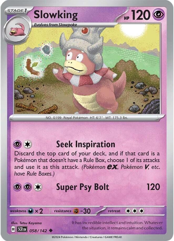 Slowking (058/142) [Scarlet & Violet: Stellar Crown] | Gamers Paradise