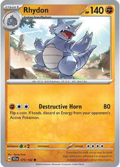 Rhydon (075/142) [Scarlet & Violet: Stellar Crown] | Gamers Paradise