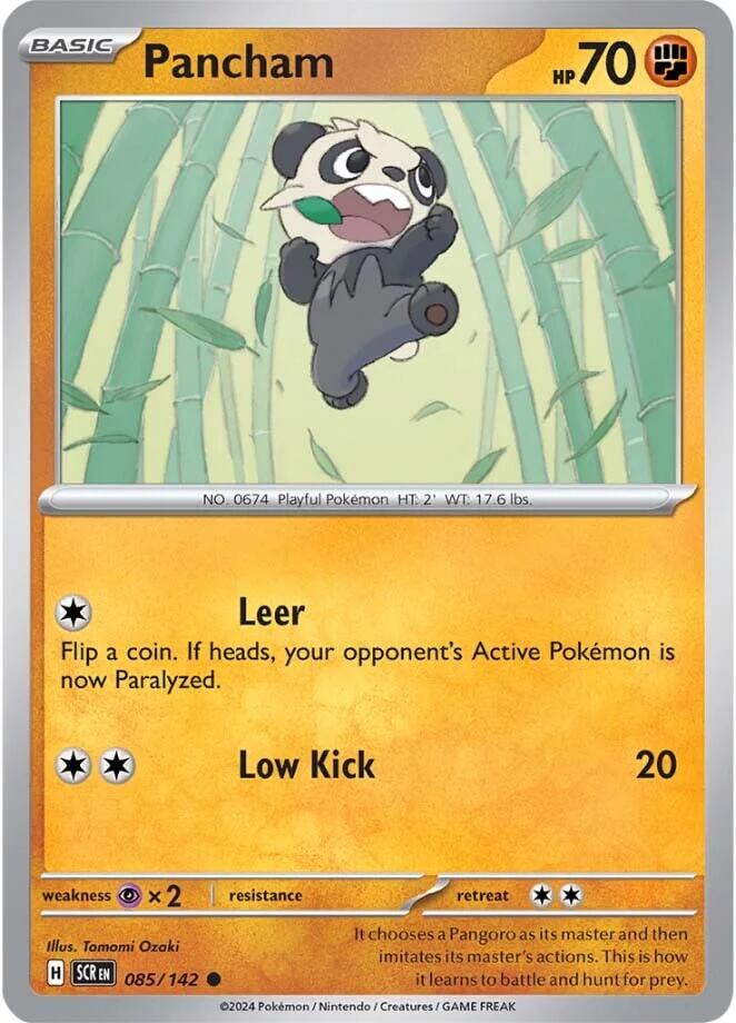 Pancham (085/142) [Scarlet & Violet: Stellar Crown] | Gamers Paradise