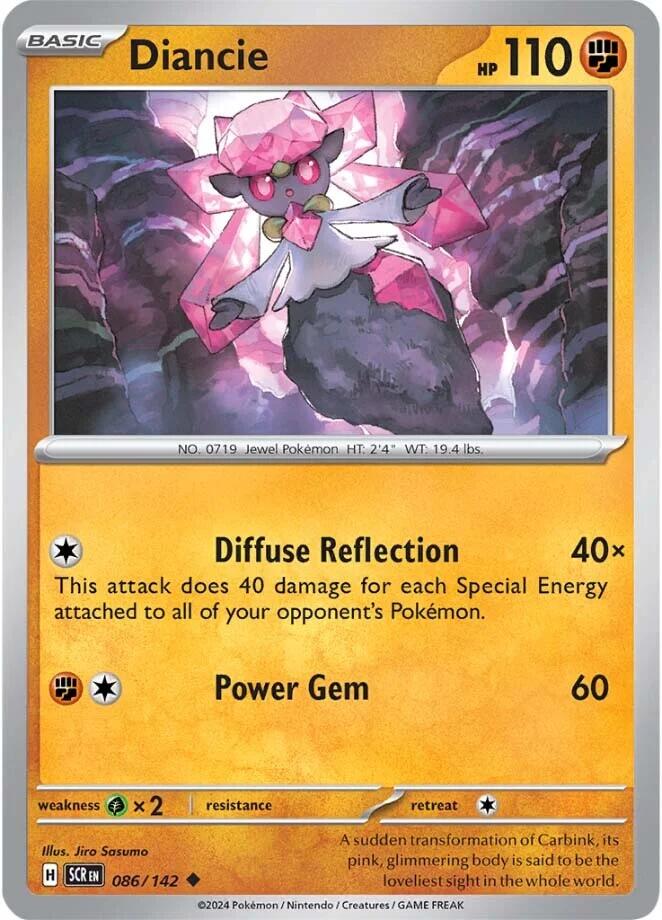 Diancie (086/142) [Scarlet & Violet: Stellar Crown] | Gamers Paradise