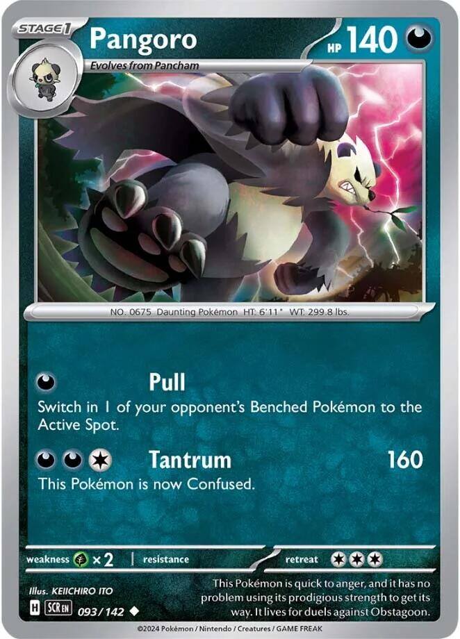 Pangoro (093/142) [Scarlet & Violet: Stellar Crown] | Gamers Paradise