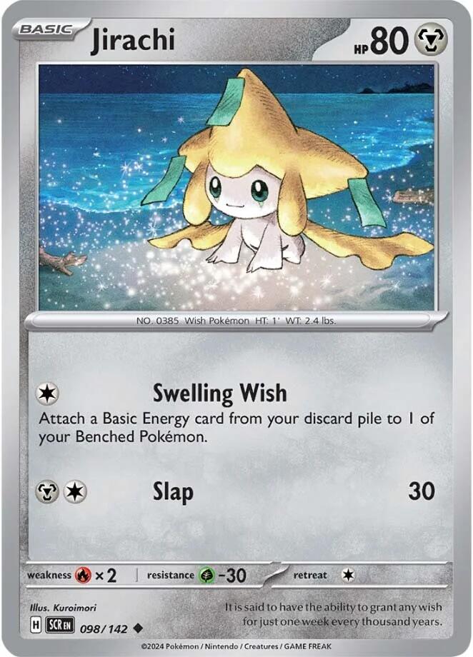 Jirachi (098/142) [Scarlet & Violet: Stellar Crown] | Gamers Paradise