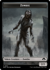 Phyrexian Germ // Zombie Double-Sided Token [Modern Horizons 3 Tokens] | Gamers Paradise