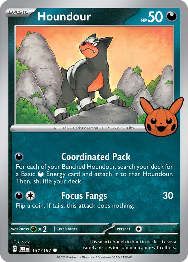 Houndour (131/197) [Trick or Trade 2024] | Gamers Paradise