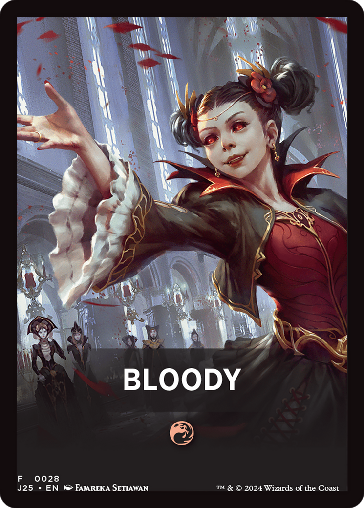 Bloody Theme Card [Foundations Jumpstart Front Cards] | Gamers Paradise