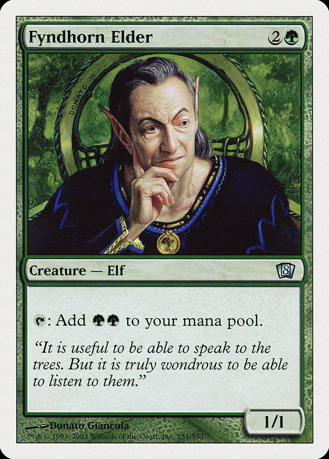 Fyndhorn Elder [Eighth Edition] | Gamers Paradise
