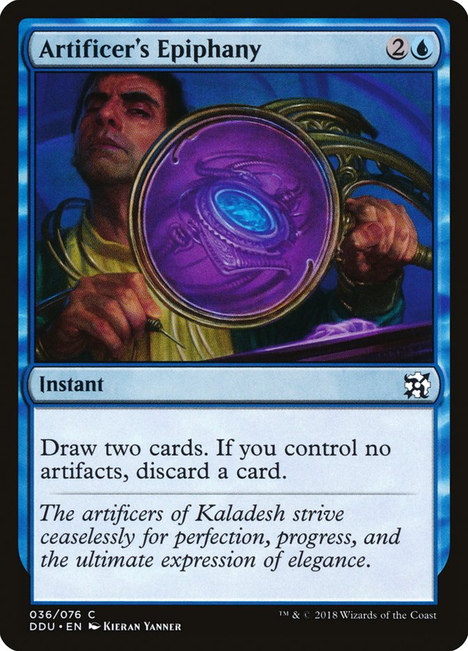 Artificer's Epiphany [Duel Decks: Elves vs. Inventors] | Gamers Paradise