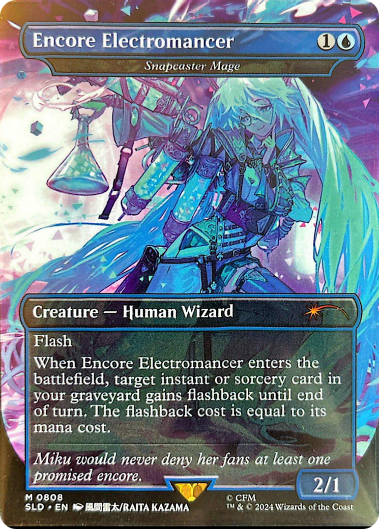 Encore Electromancer - Snapcaster Mage [Secret Lair Drop Series] | Gamers Paradise