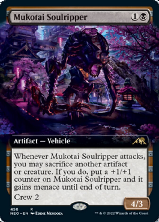 Mukotai Soulripper (Extended Art) [Kamigawa: Neon Dynasty] | Gamers Paradise