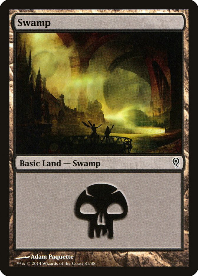 Swamp (81) [Duel Decks: Jace vs. Vraska] | Gamers Paradise