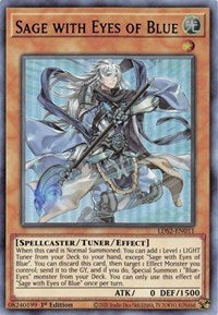 Sage with Eyes of Blue (Purple) [LDS2-EN011] Ultra Rare | Gamers Paradise