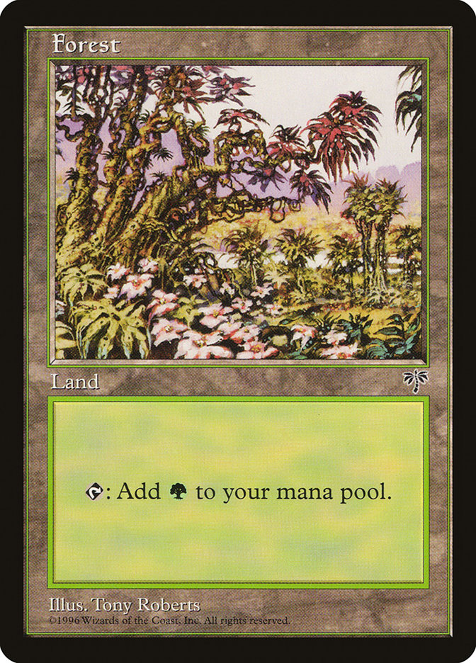 Forest (Open Flowers Bottom Center) [Mirage] | Gamers Paradise