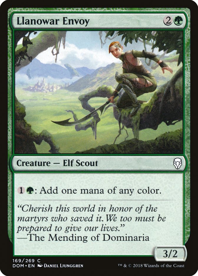 Llanowar Envoy [Dominaria] | Gamers Paradise