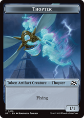 Goblin // Thopter (0010) Double-Sided Token [Aetherdrift Tokens] | Gamers Paradise