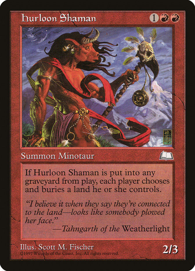Hurloon Shaman [Weatherlight] | Gamers Paradise