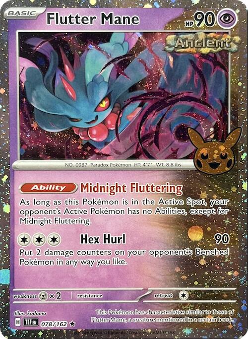 Flutter Mane (078/162) (Cosmos Holo) [Trick or Trade 2024] | Gamers Paradise