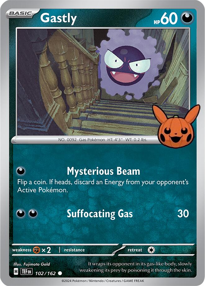 Gastly (102/162) [Trick or Trade 2024] | Gamers Paradise