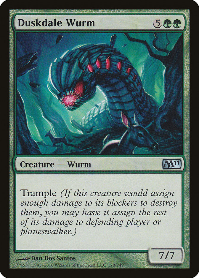 Duskdale Wurm [Magic 2011] | Gamers Paradise