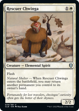 Rescuer Chwinga [Commander Legends: Battle for Baldur's Gate] | Gamers Paradise
