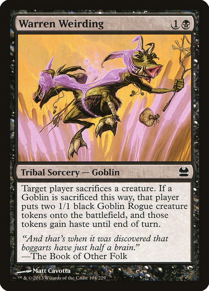 Warren Weirding [Modern Masters] | Gamers Paradise
