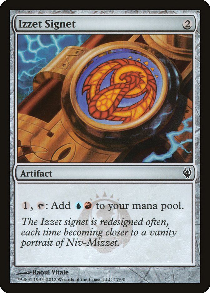 Izzet Signet [Duel Decks: Izzet vs. Golgari] | Gamers Paradise