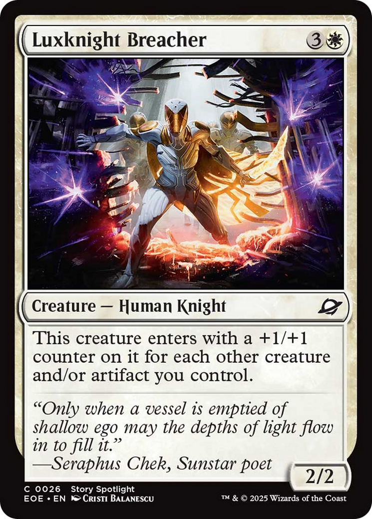 Luxknight Breacher [Edge of Eternities] | Gamers Paradise