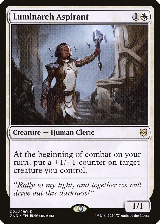 Luminarch Aspirant [Zendikar Rising] | Gamers Paradise