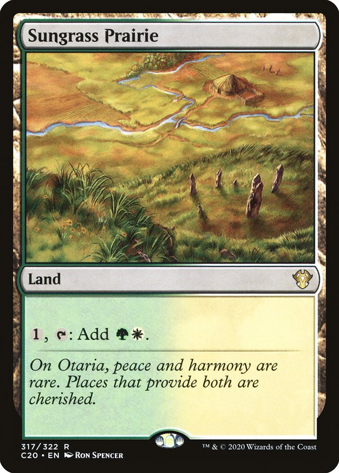 Sungrass Prairie [Commander 2020] | Gamers Paradise