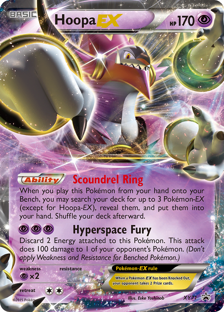 Hoopa EX (XY71) [XY: Black Star Promos] | Gamers Paradise