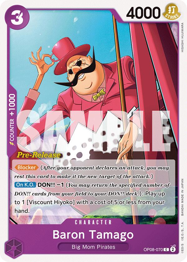 Baron Tamago [Two Legends Pre-Release Cards] | Gamers Paradise