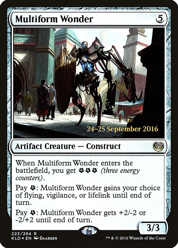 Multiform Wonder [Kaladesh Prerelease Promos] | Gamers Paradise