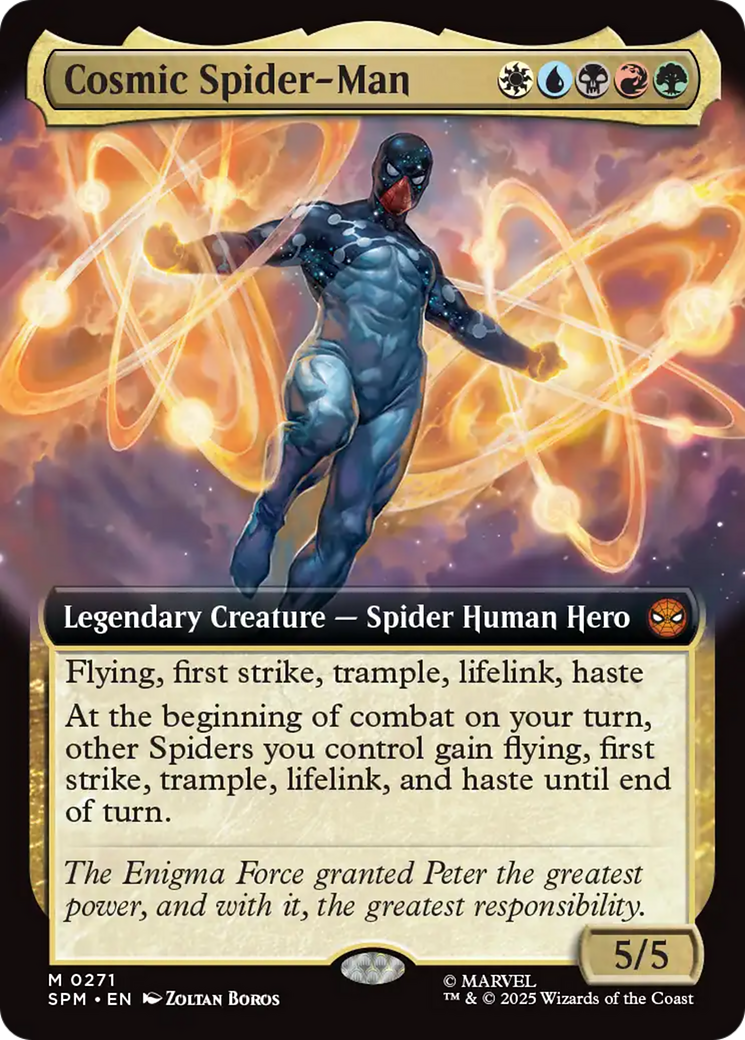 Cosmic Spider-Man (Extended Art) [Marvel's Spider-Man] | Gamers Paradise