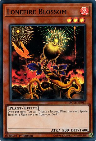 Lonefire Blossom [AC18-EN017] Super Rare | Gamers Paradise