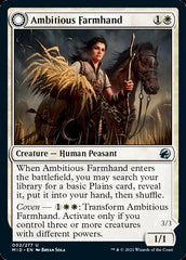 Ambitious Farmhand // Seasoned Cathar [Innistrad: Midnight Hunt] | Gamers Paradise