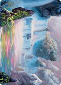 Glittering Frost Art Card (Gold-Stamped Signature) [Kaldheim Art Series] | Gamers Paradise