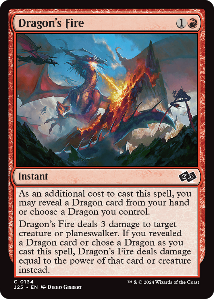 Dragon's Fire [Foundations Jumpstart] | Gamers Paradise