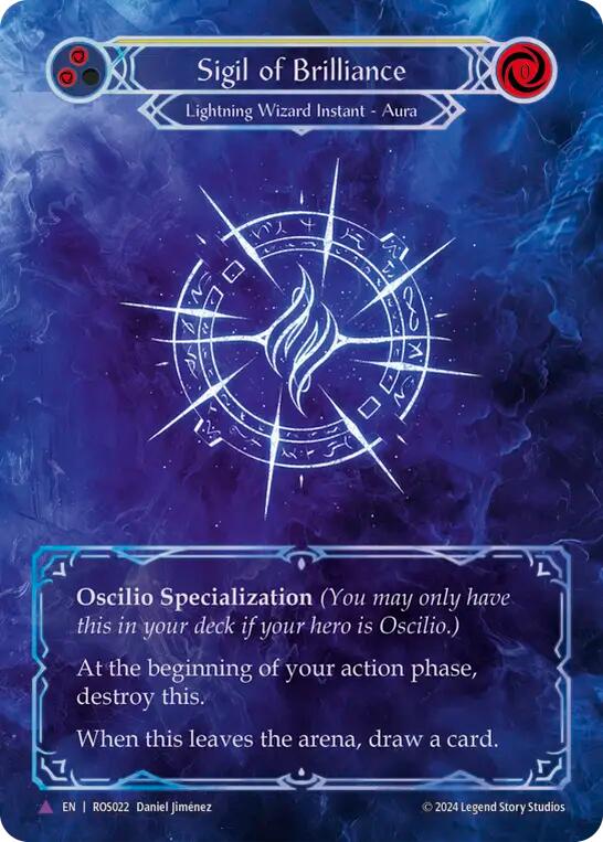 Sigil of Brilliance (Marvel) [ROS022] (Rosetta)  Cold Foil | Gamers Paradise