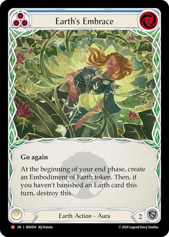 Earth's Embrace [ROS034] (Rosetta)  Rainbow Foil | Gamers Paradise