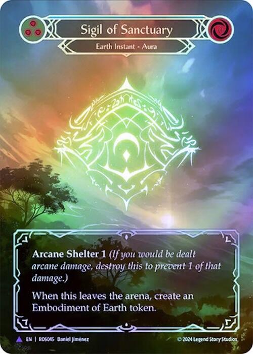 Sigil of Sanctuary (Marvel) [ROS045] (Rosetta)  Cold Foil | Gamers Paradise