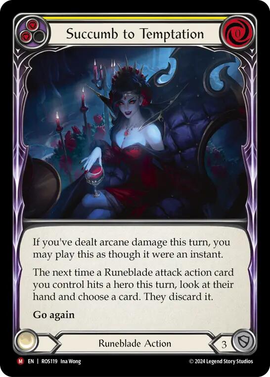 Succumb to Temptation [ROS119] (Rosetta)  Rainbow Foil | Gamers Paradise