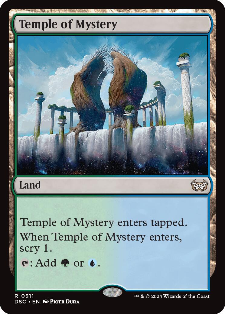 Temple of Mystery [Duskmourn: House of Horror Commander] | Gamers Paradise