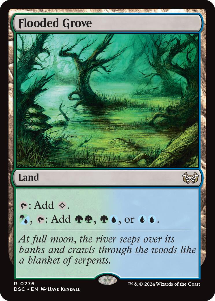 Flooded Grove [Duskmourn: House of Horror Commander] | Gamers Paradise