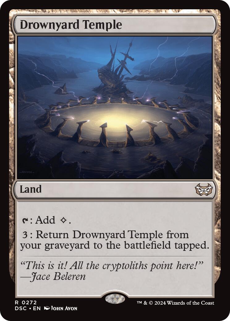 Drownyard Temple [Duskmourn: House of Horror Commander] | Gamers Paradise