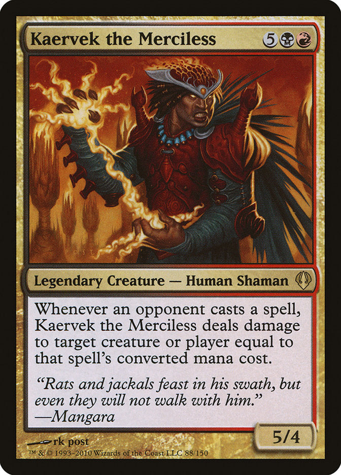 Kaervek the Merciless [Archenemy] | Gamers Paradise