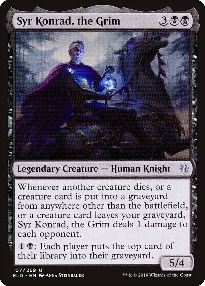 Syr Konrad, the Grim [Throne of Eldraine] | Gamers Paradise