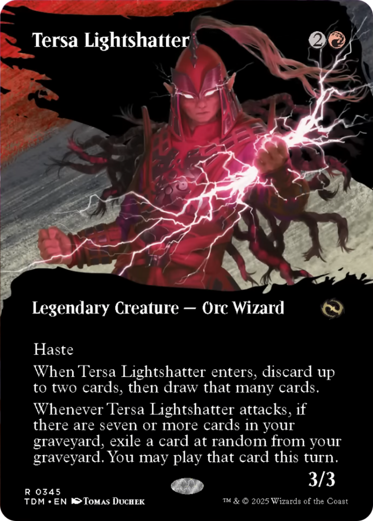 Tersa Lightshatter (Borderless) [Tarkir: Dragonstorm] | Gamers Paradise