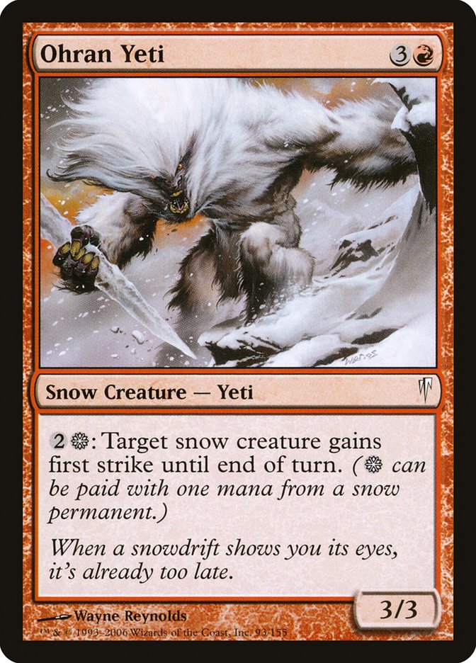 Ohran Yeti [Coldsnap] | Gamers Paradise