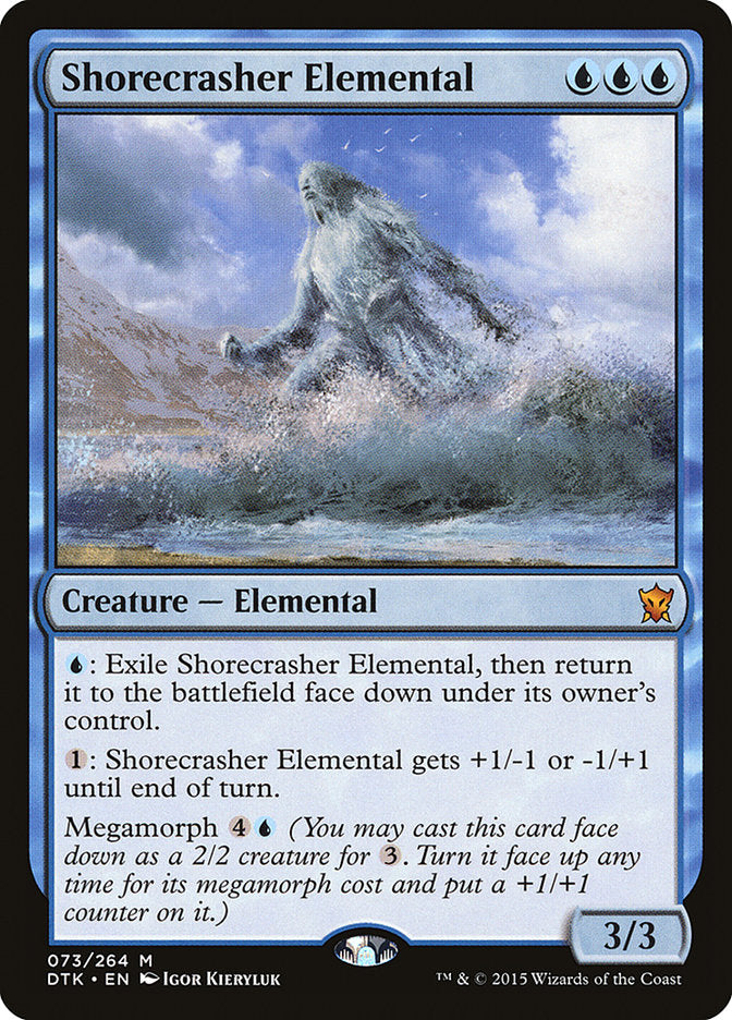 Shorecrasher Elemental [Dragons of Tarkir] | Gamers Paradise