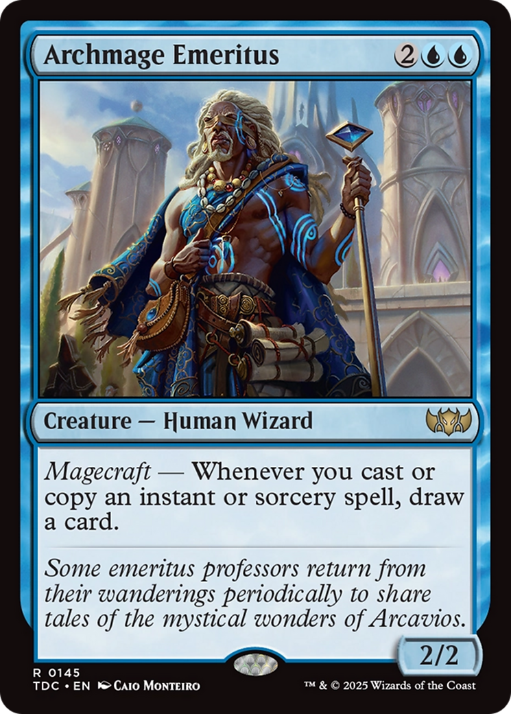 Archmage Emeritus [Tarkir: Dragonstorm Commander] | Gamers Paradise
